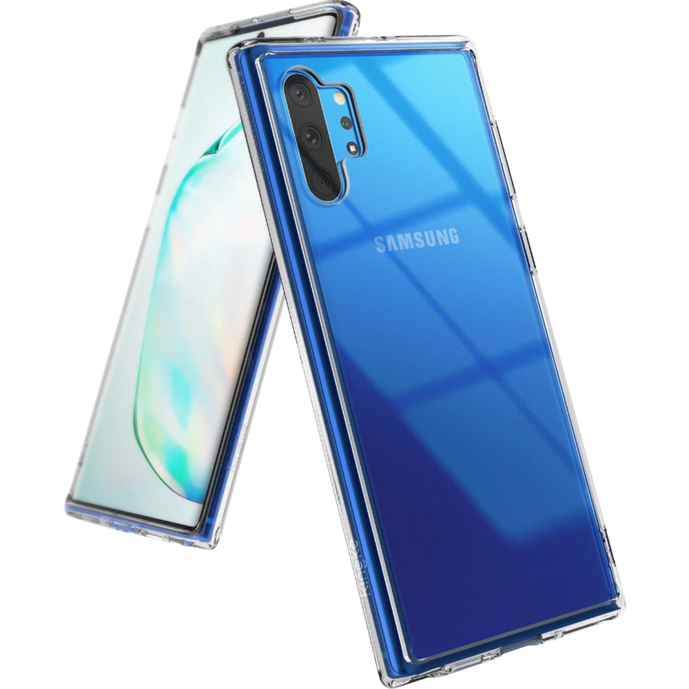Étui pour Samsung Galaxy Note 10+ 5G N976 / Note 10+ N975, Ringke, Fusion, Transparent