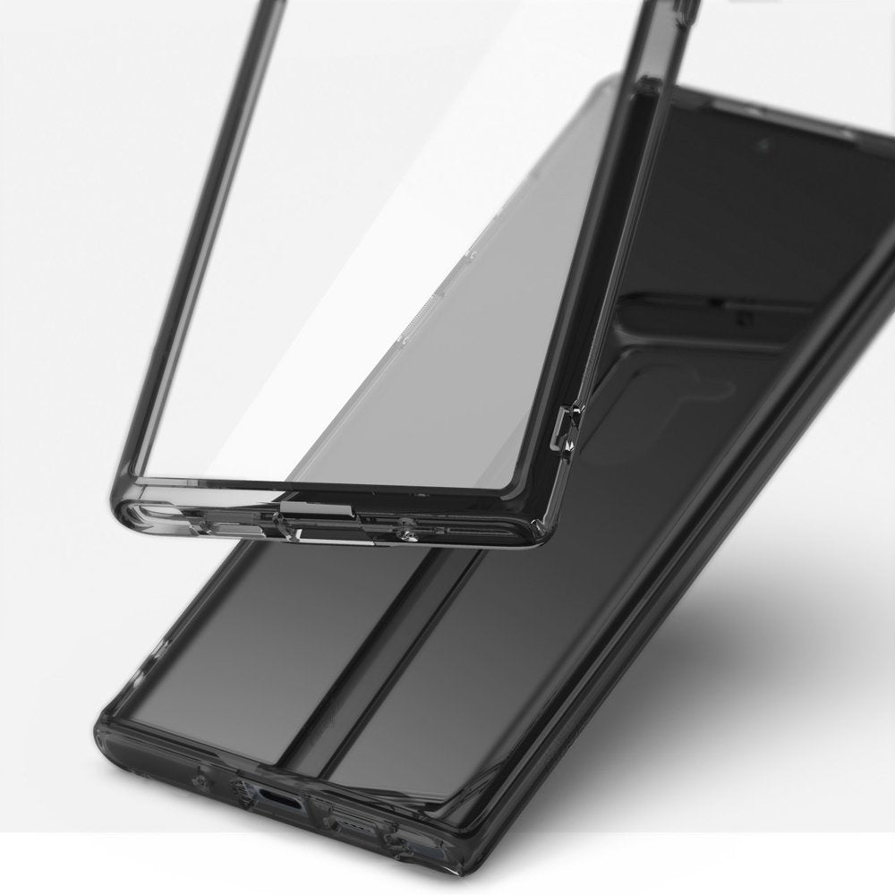 Étui pour Samsung Galaxy Note 10+ 5G N976 / Note 10+ N975, Ringke, Fusion, Transparent