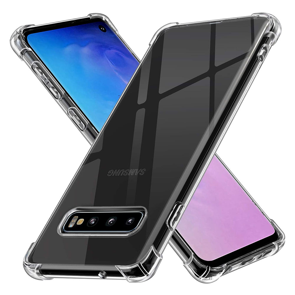 Coque pour Samsung Galaxy S10 G973, Techsuit, Anti-choc Claire, Transparente