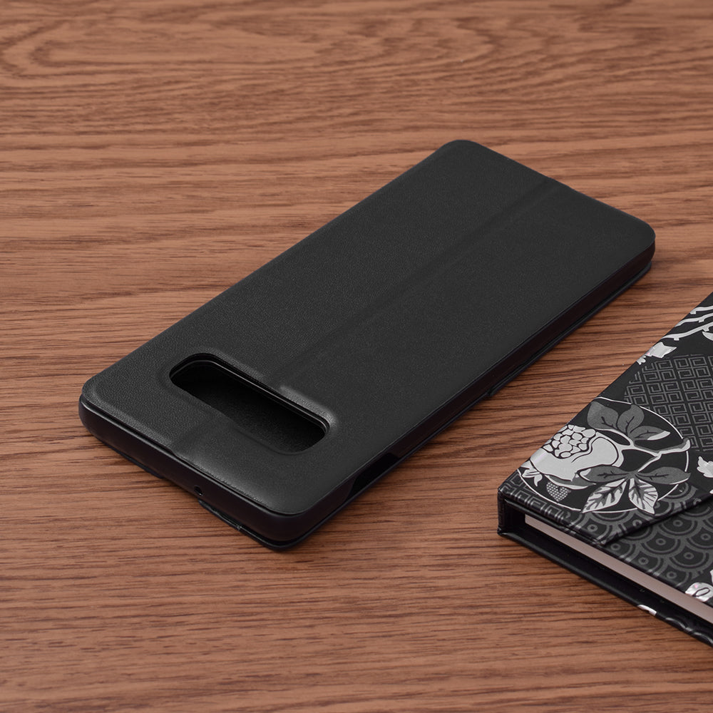 Coque pour Samsung Galaxy S10+ G975, Techsuit, eFold, Noire