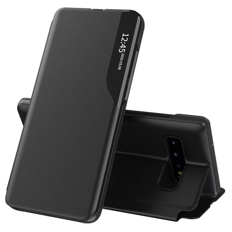 Coque pour Samsung Galaxy S10+ G975, Techsuit, eFold, Noire