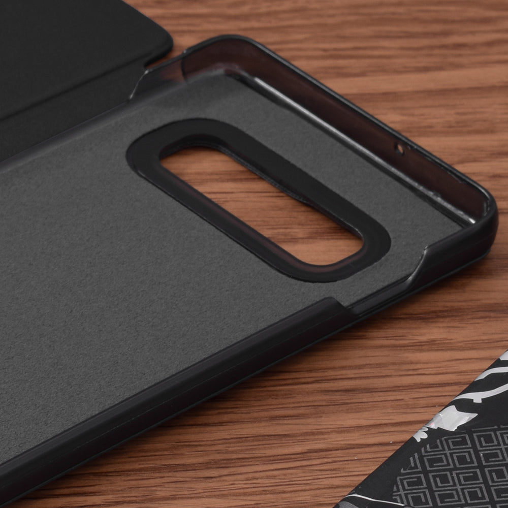 Coque pour Samsung Galaxy S10+ G975, Techsuit, eFold, Noire