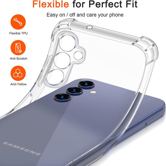 Coque pour Samsung Galaxy S10+ G975, Techsuit, Anti-choc Claire, Transparente