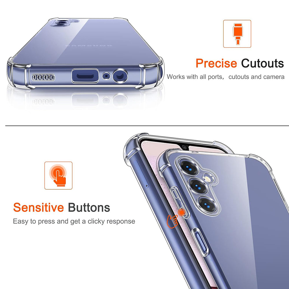 Coque pour Samsung Galaxy S10+ G975, Techsuit, Anti-choc Claire, Transparente