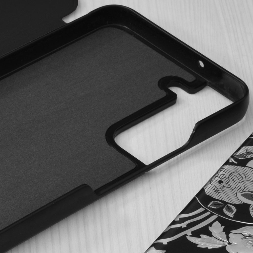 Coque pour Samsung Galaxy S22 5G S901, Techsuit, eFold, Noire