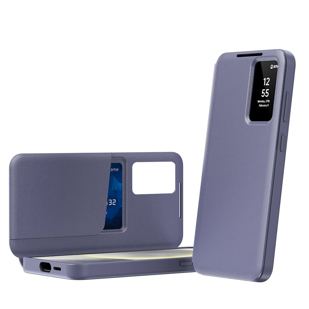 Coque pour Samsung Galaxy S22+ 5G S906, Techsuit, SmartView, Violet