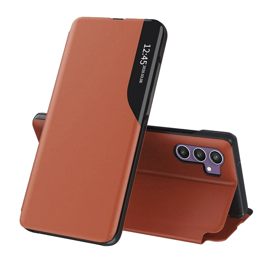 Étui pour Samsung Galaxy S23 FE S711, Techsuit, eFold, Orange