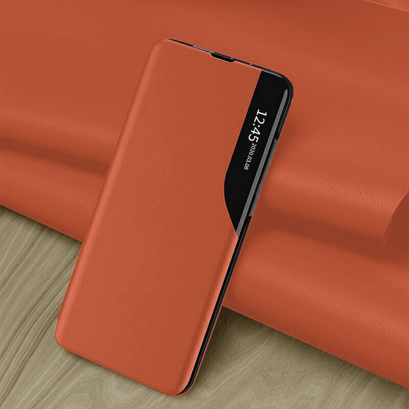 Étui pour Samsung Galaxy S23 FE S711, Techsuit, eFold, Orange
