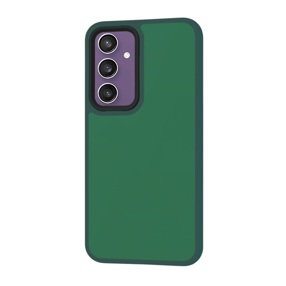 Coque pour Samsung Galaxy S23 FE S711, Techsuit, HaloFrost, Vert