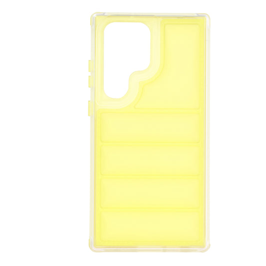Coque pour Samsung Galaxy S23 FE S711, Techsuit, Wave Shield, Jaune