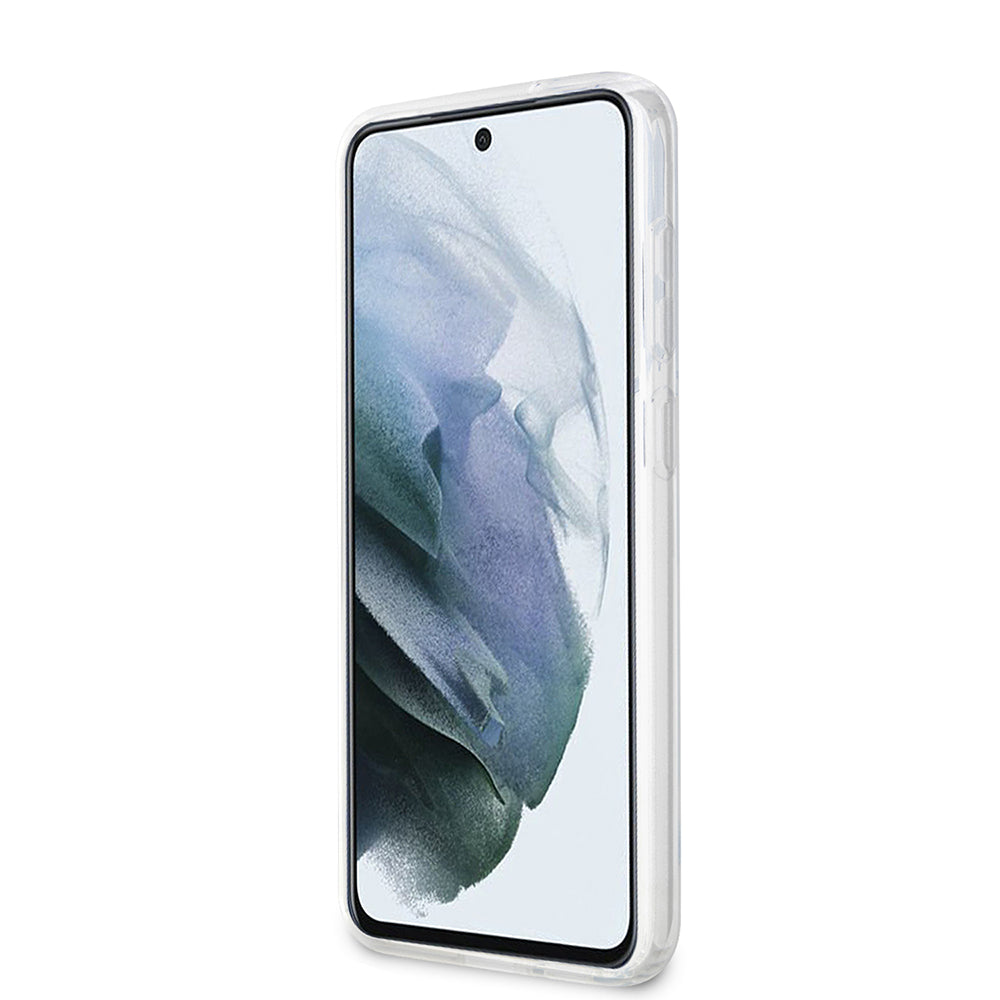Étui pour Samsung Galaxy S23+ S916, Karl Lagerfeld, Ikonik Karl, Transparent