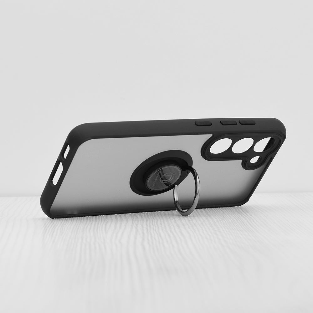 Coque pour Samsung Galaxy S23 S911, Techsuit, Glinth, Noire