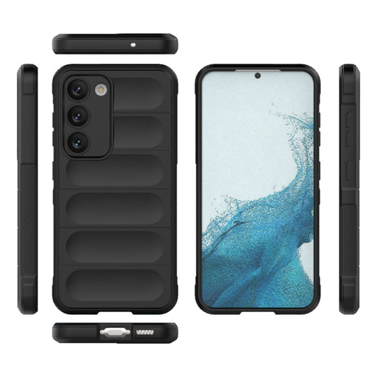 Coque pour Samsung Galaxy S23 S911, Techsuit, Magic Shield, Noire