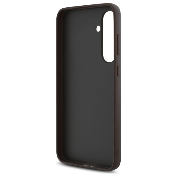 Étui pour Samsung Galaxy S24 FE S721, Guess, 4G Classic, Marron
