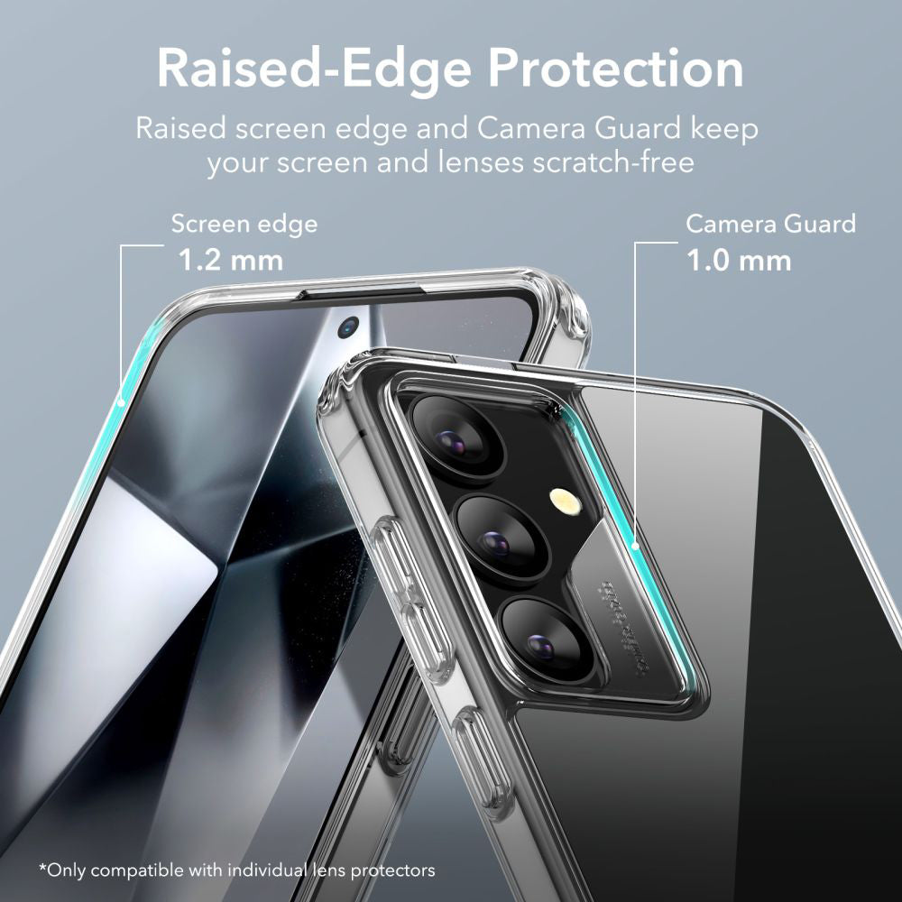 Étui pour Samsung Galaxy S24+ S926, ESR, Air Shield Boost Kickstand, Transparent