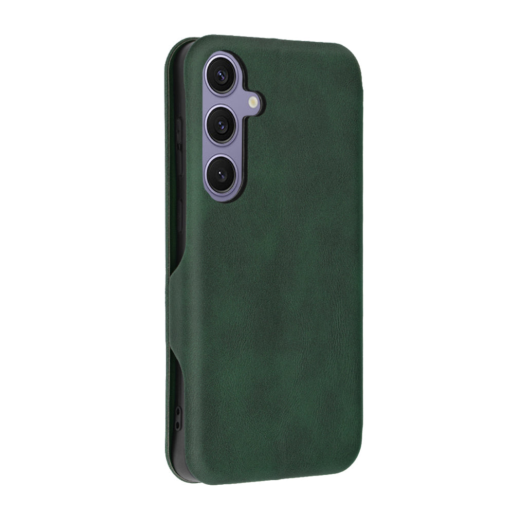 Coque pour Samsung Galaxy S24+ S926, Techsuit, Safe Wallet Plus, Vert