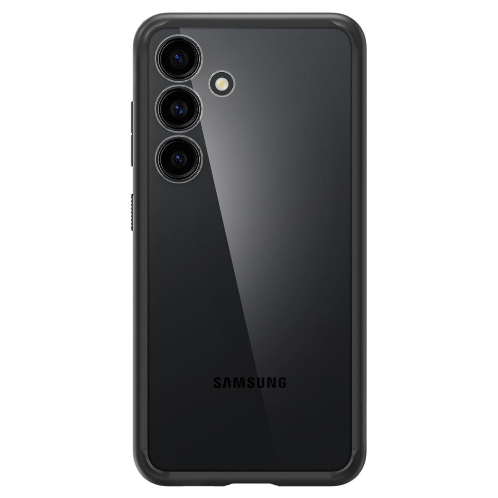 Étui pour Samsung Galaxy S24 S921, Spigen, Ultra Hybrid, Noir Mat ACS07352