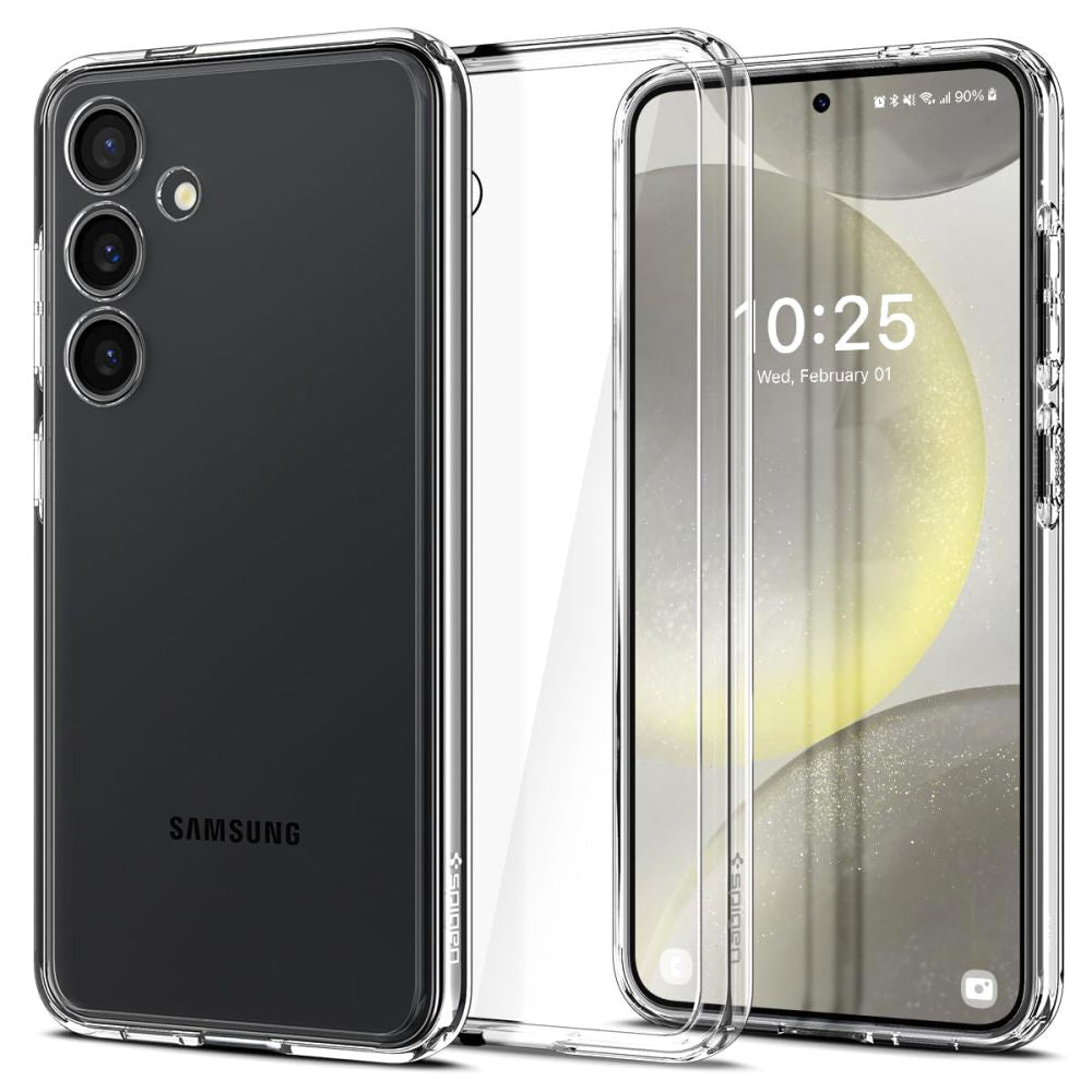 Housse pour Samsung Galaxy S24 S921, Spigen, Ultra Hybrid, Transparente ACS07349