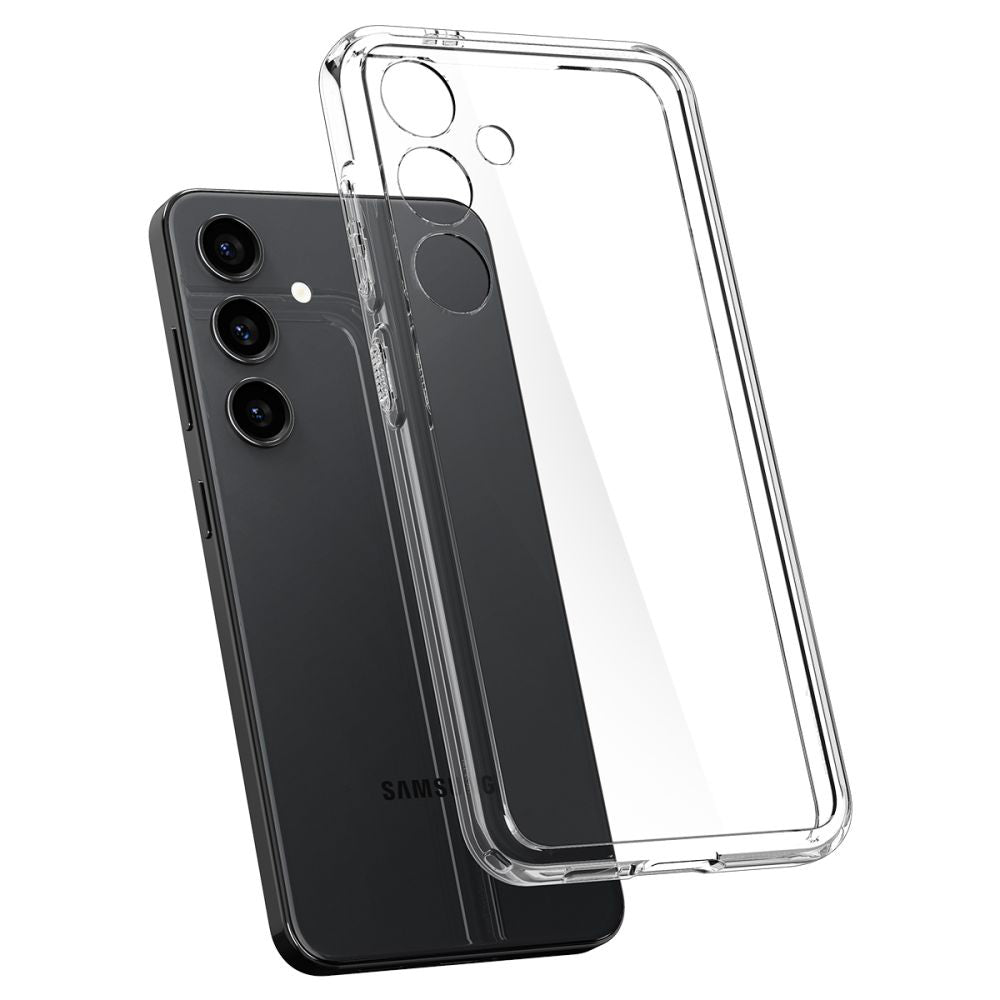 Housse pour Samsung Galaxy S24 S921, Spigen, Ultra Hybrid, Transparente ACS07349