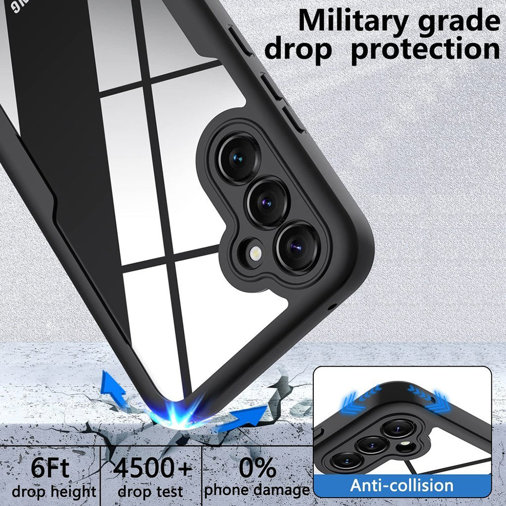 Coque pour Samsung Galaxy S24 S921, Techsuit, ColorVerse 360, Noire