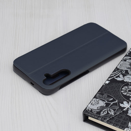 Coque pour Samsung Galaxy S24 S921, Techsuit, eFold, Bleu Foncé