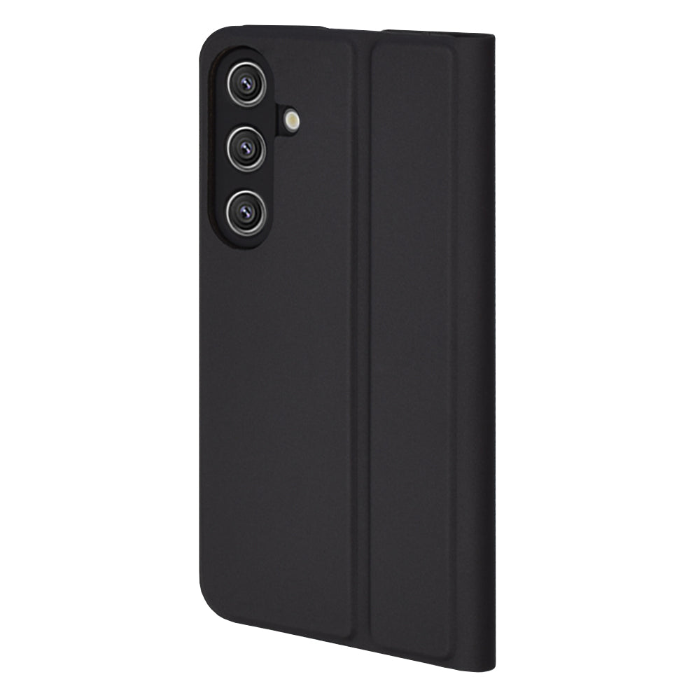 Coque pour Samsung Galaxy S24 S921, Techsuit, Magskin Book, Noire