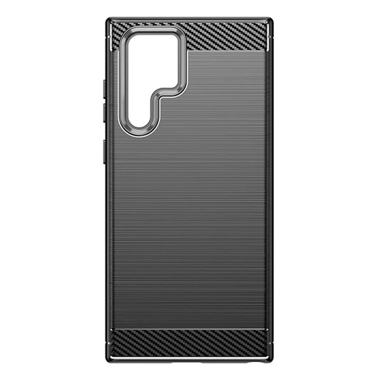 Coque pour Samsung Galaxy S24 Ultra S928, Techsuit, Carbone, Noire