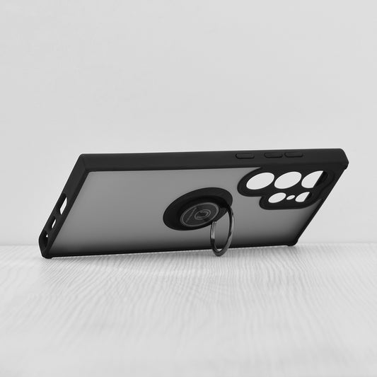Coque pour Samsung Galaxy S24 Ultra S928, Techsuit, Glinth, Noire