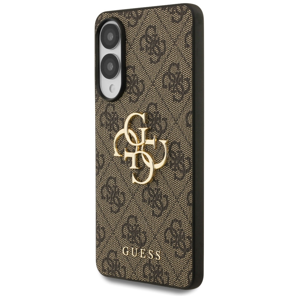 Étui pour Samsung Galaxy S25 Edge S937, Guess, Big 4G Logo Classic, Marron