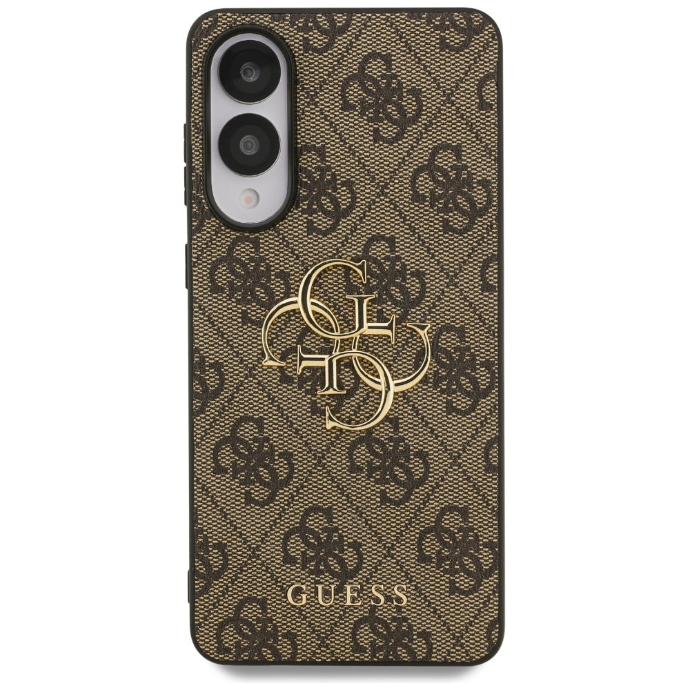 Étui pour Samsung Galaxy S25 Edge S937, Guess, Big 4G Logo Classic, Marron