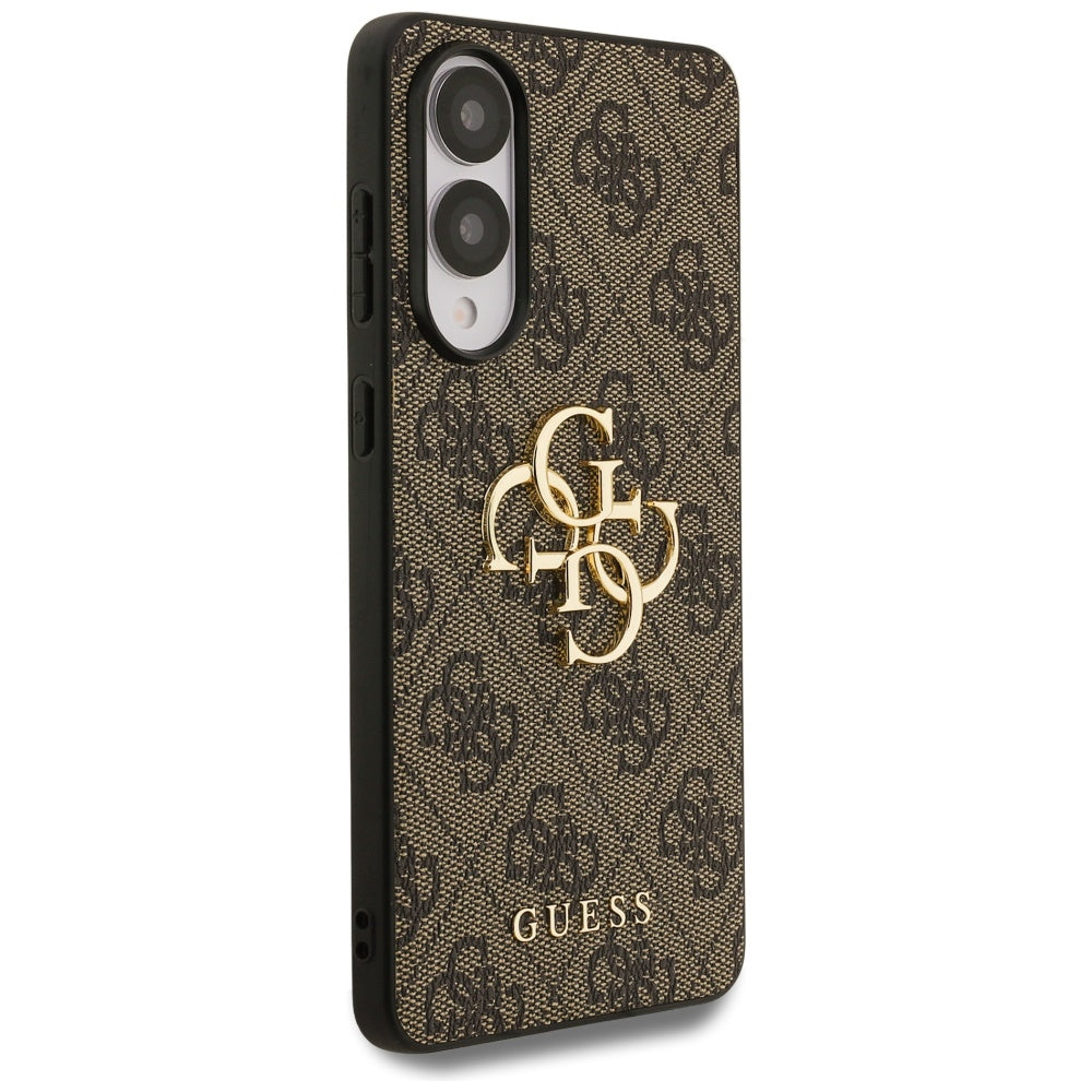 Étui pour Samsung Galaxy S25 Edge S937, Guess, Big 4G Logo Classic, Marron