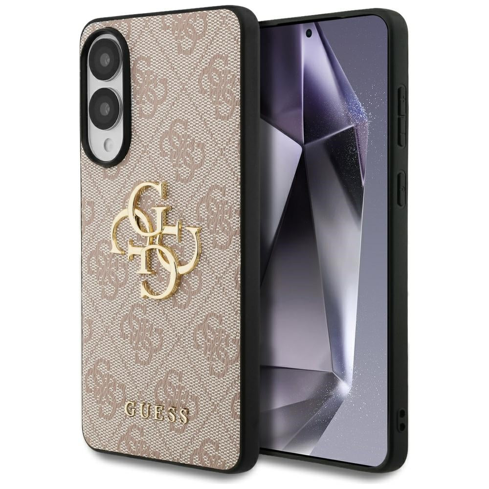 Étui pour Samsung Galaxy S25 Edge S937, Guess, Big 4G Logo Classic, Rose