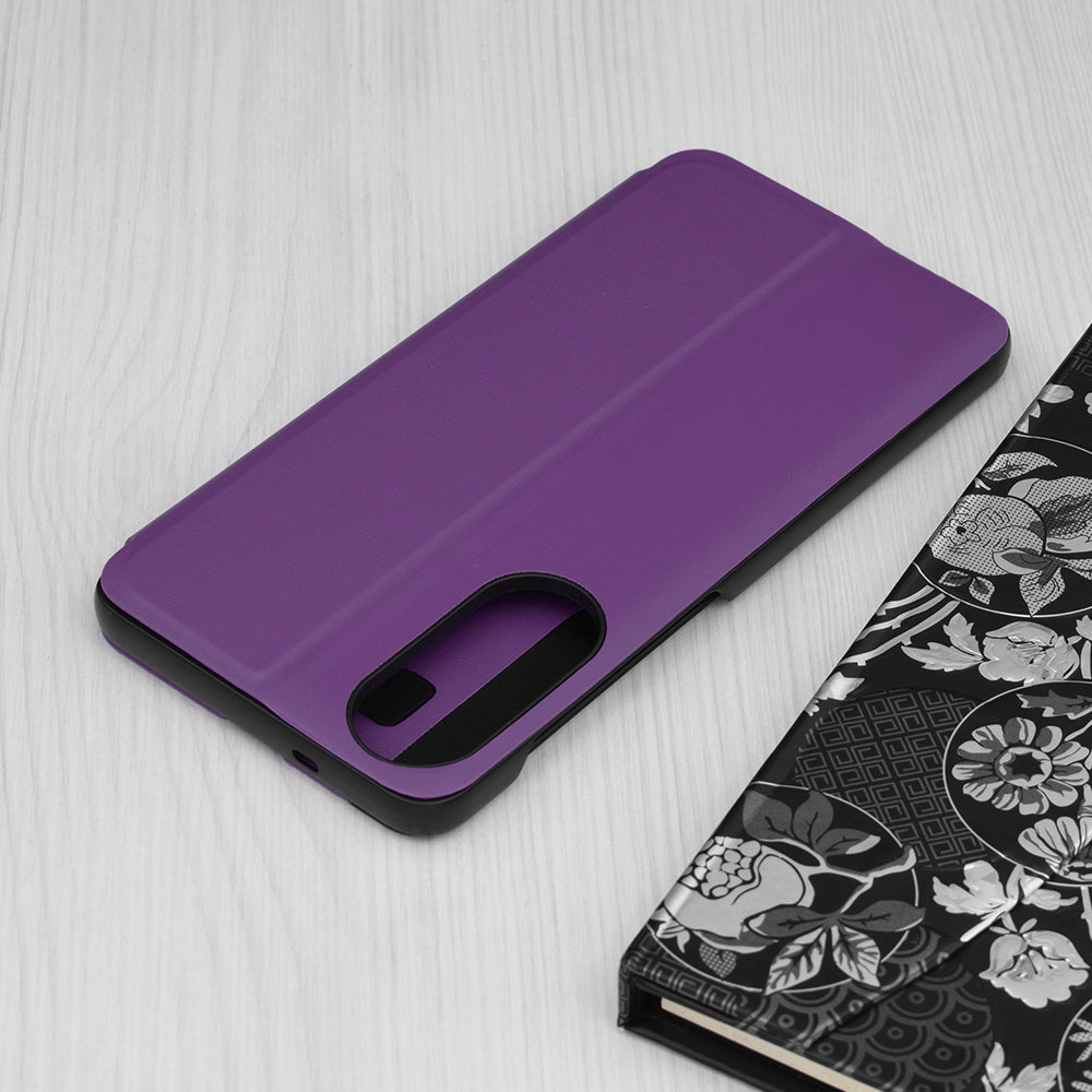 Coque pour Samsung Galaxy S25 Edge S937, Techsuit, eFold, Violet