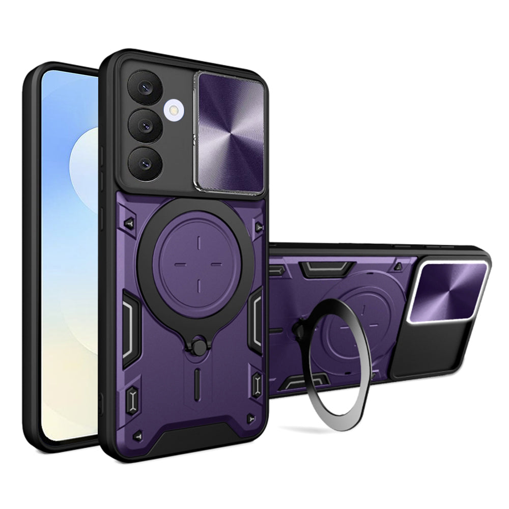 Étui pour Samsung Galaxy S25 FE, Techsuit, CamGuard Pro, Mauve