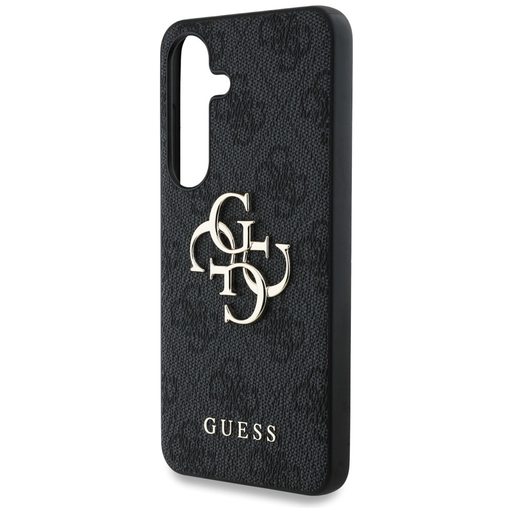 Étui pour Samsung Galaxy S25+ S936, Guess, 4G Big Logo, Noir