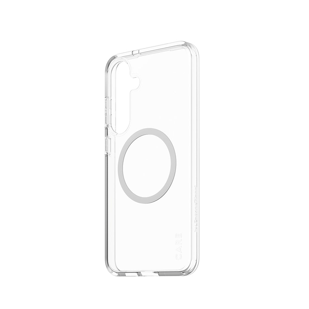 Étui pour Samsung Galaxy S25+ S936, PanzerGlass, Care Urban Combat, Transparent Blanc
