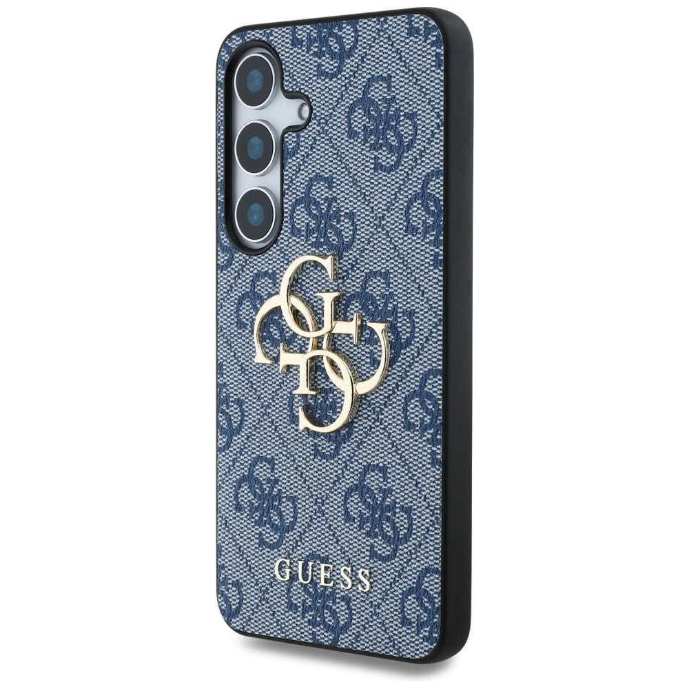 Case for Samsung Galaxy S25 S931, Guess, 4G Big Logo, Blue