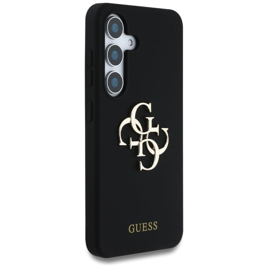 Étui pour Samsung Galaxy S25 S931, Guess, 4G Big, Noir