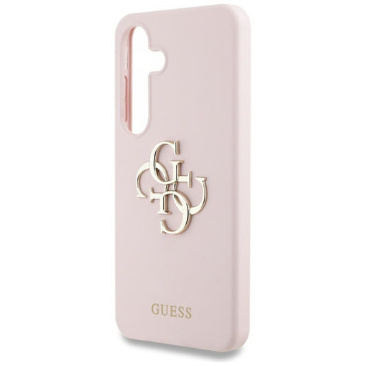 Étui pour Samsung Galaxy S25 S931, Guess, 4G Big, Rose