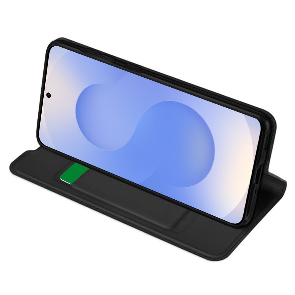 Coque pour Samsung Galaxy S25 S931, Techsuit, Magskin Book, Noire