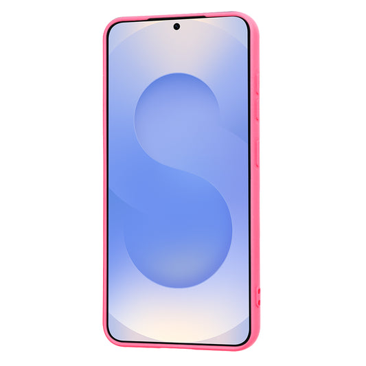 Coque pour Samsung Galaxy S25 S931, Techsuit, SoftFlex, Rose Foncé