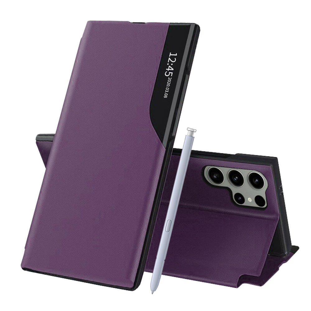 Coque pour Samsung Galaxy S25 Ultra S938, Techsuit, eFold, Violet