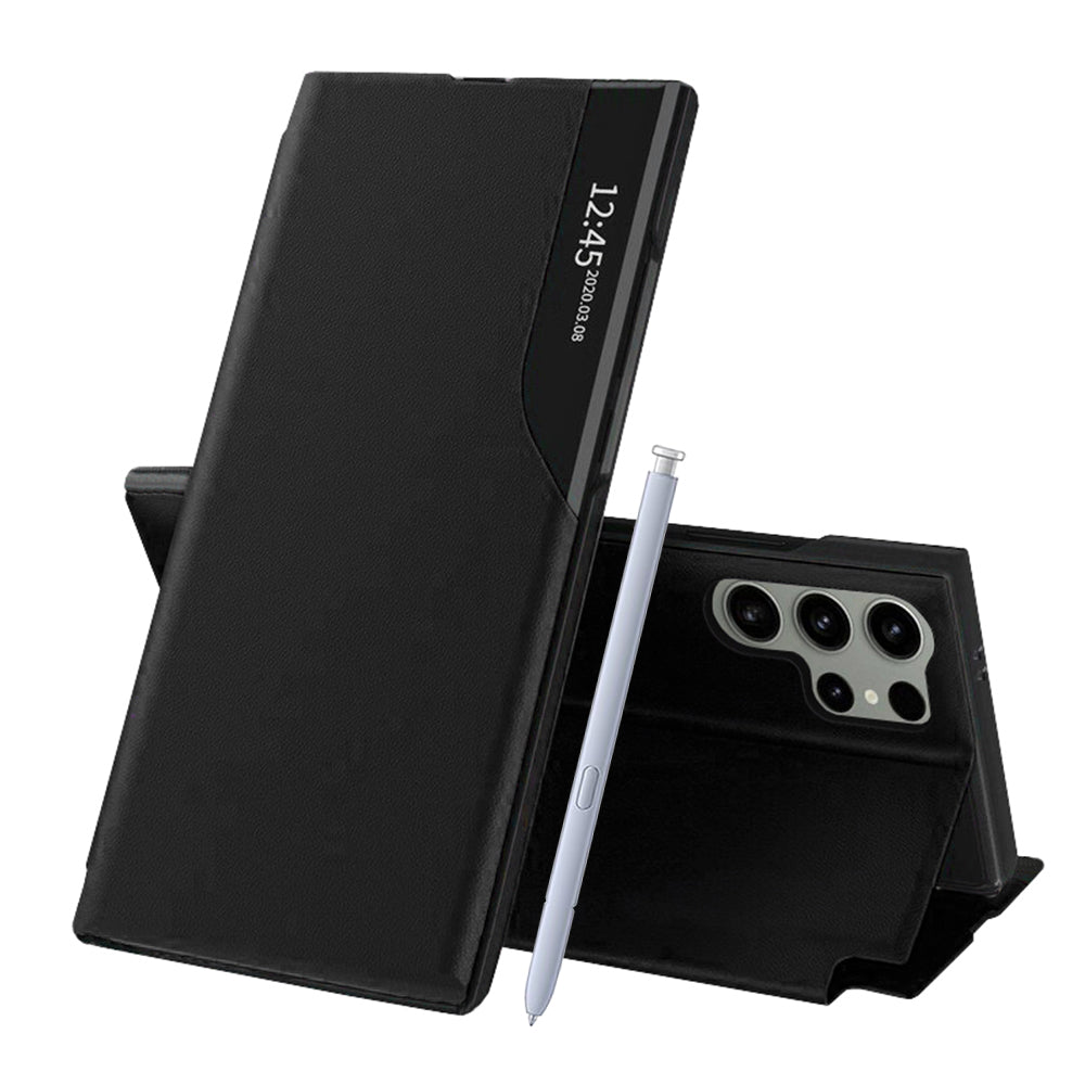 Coque pour Samsung Galaxy S25 Ultra S938, Techsuit, eFold, Noire