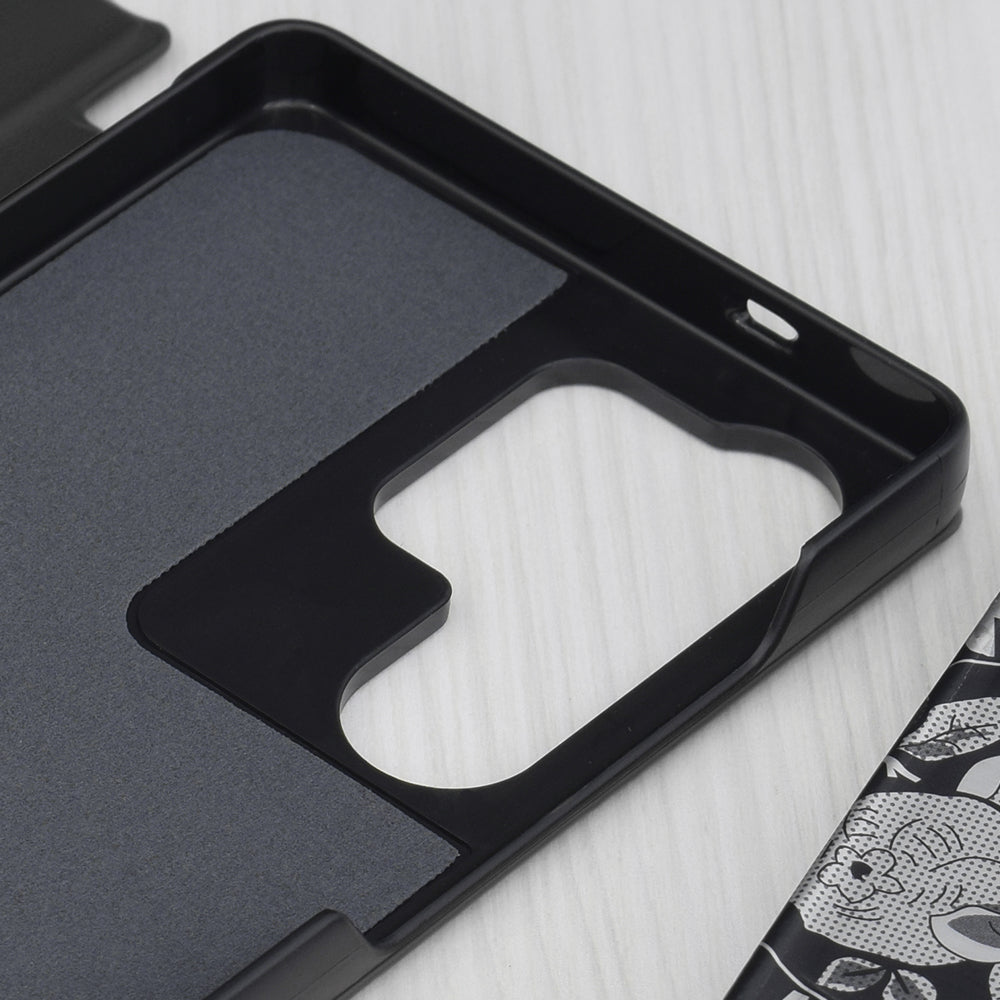 Coque pour Samsung Galaxy S25 Ultra S938, Techsuit, eFold, Noire