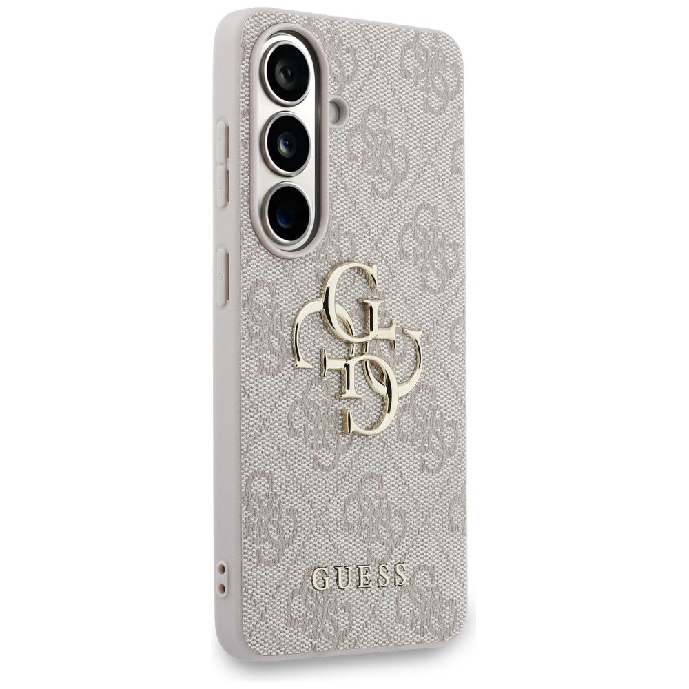 Étui pour Samsung Galaxy S26 S942, Guess, 4G Big Logo, Rose.
