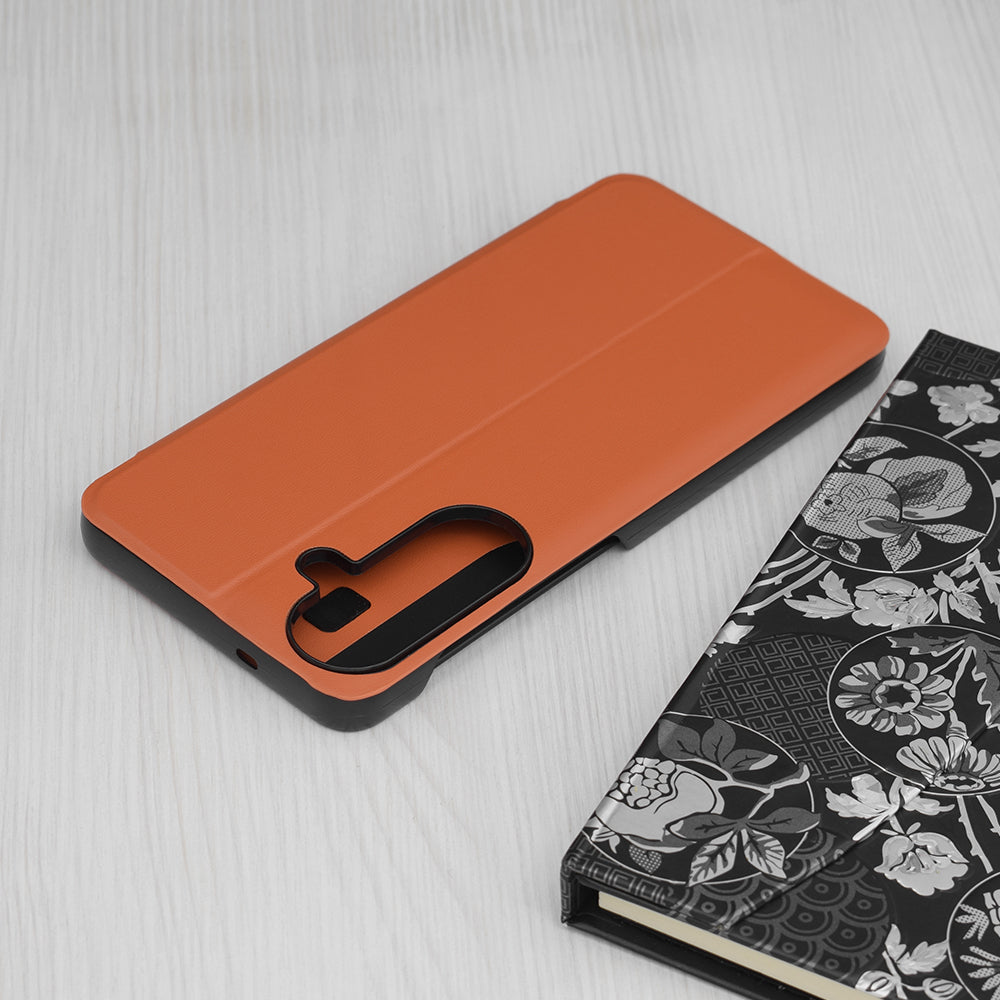 Étui pour Samsung Galaxy S26 Plus S947, Techsuit, eFold, Orange