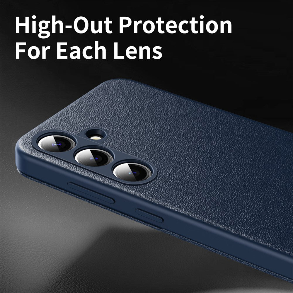 Étui pour Samsung Galaxy S26 Plus S947, Techsuit, SmartView, Bleu