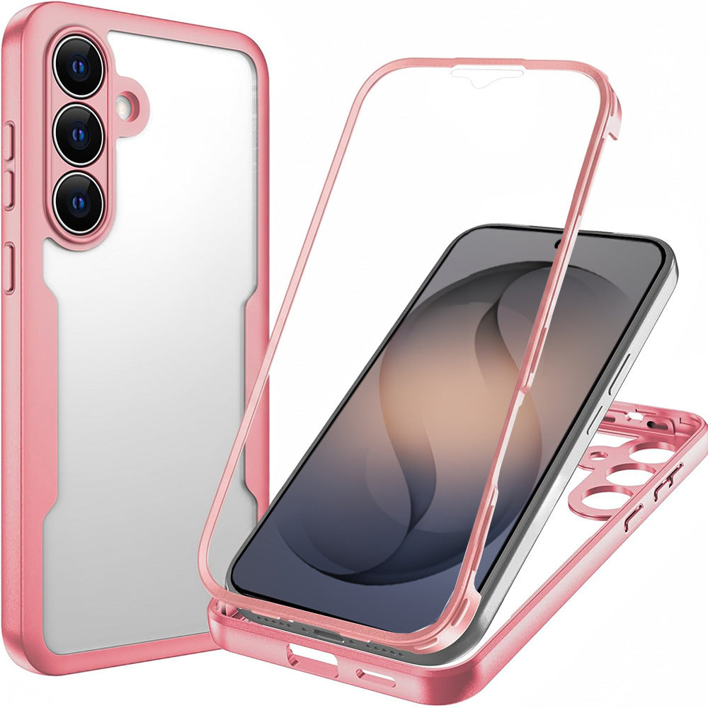 Case for Samsung Galaxy S26 S942, Techsuit, ColorVerse 360, Pink