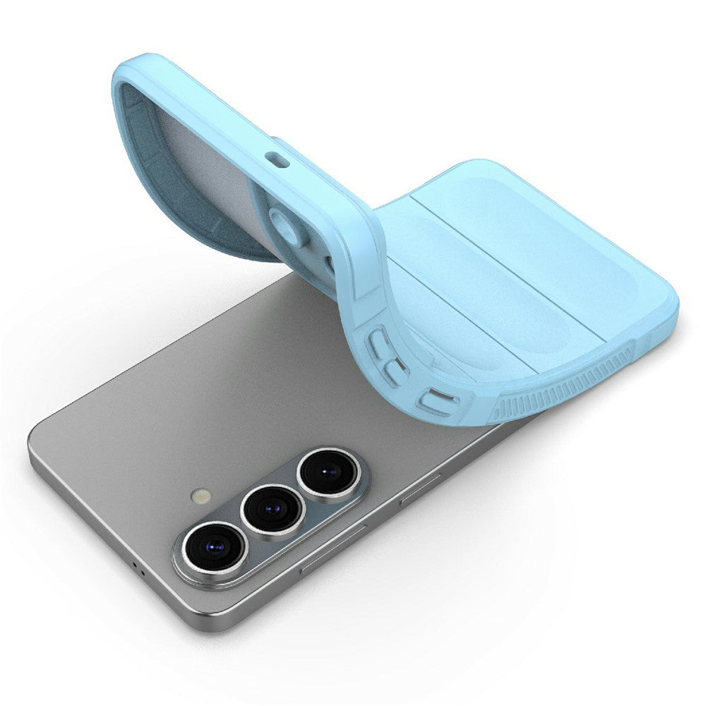 Étui pour Samsung Galaxy S26 S942, Techsuit, Magic Shield, Bleu