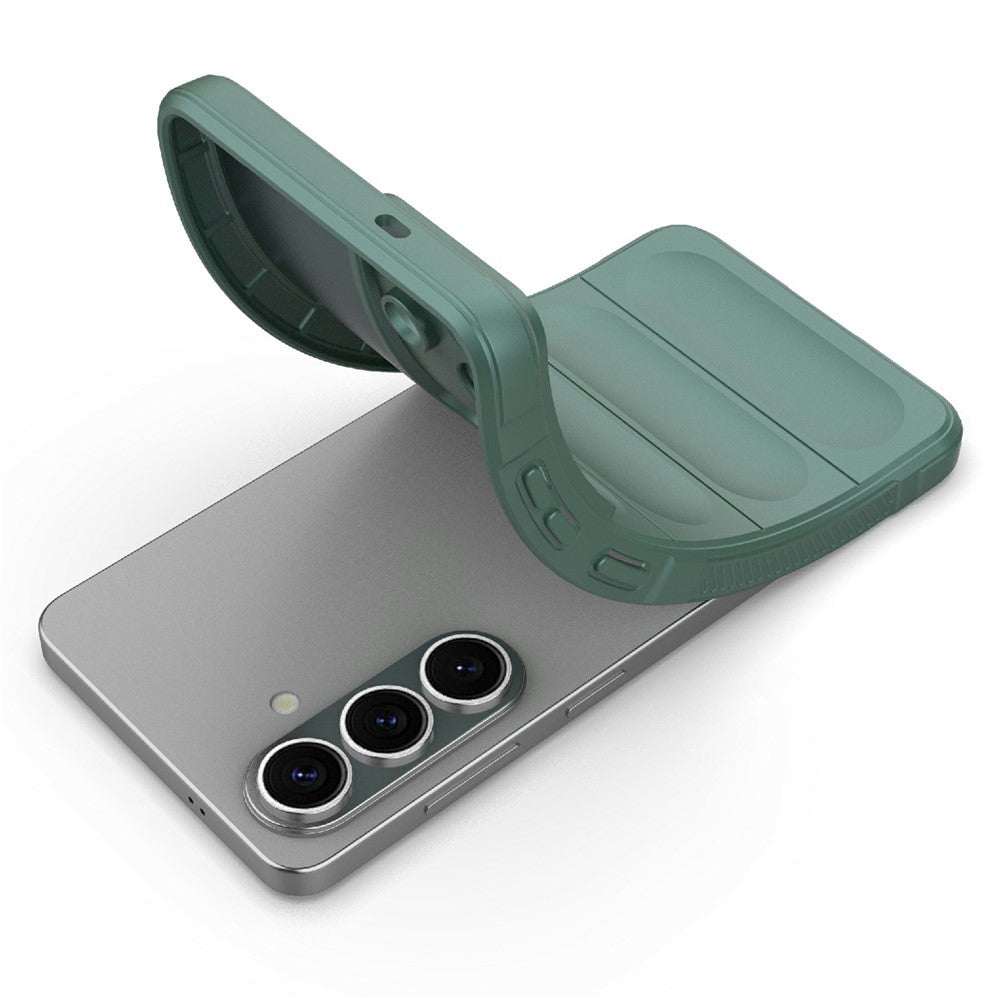 Étui pour Samsung Galaxy S26 S942, Techsuit, Magic Shield, Vert